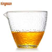 260ml Japanese Style Single Walled High Borosilicate Glass Cup for Tea Sharing