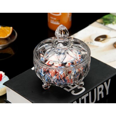 Christmas Candy glass jar candy jar for Wedding Decoration