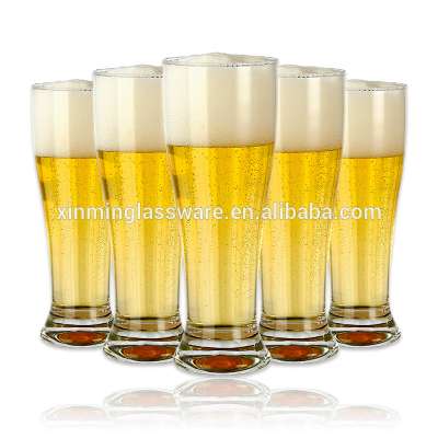 The Beer Glass Cup by Hand Blowing From China Factory