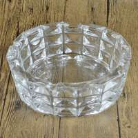 FALAJA Hot Sale Round Crystal Glass Ashtray