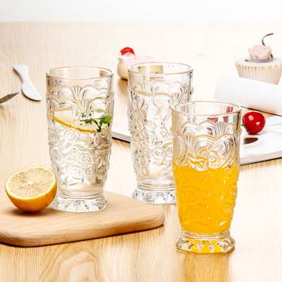 Eco-friendly and safety drinking glasses cup glass tumbler