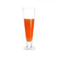 Best Selling Vintage Bar Glassware Retro Cocktail Triangle Cup Transparent Strong Creative V Shape Glass Juice Cup Beer Mug